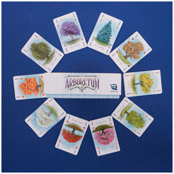 Arboretum Board Game cards.
