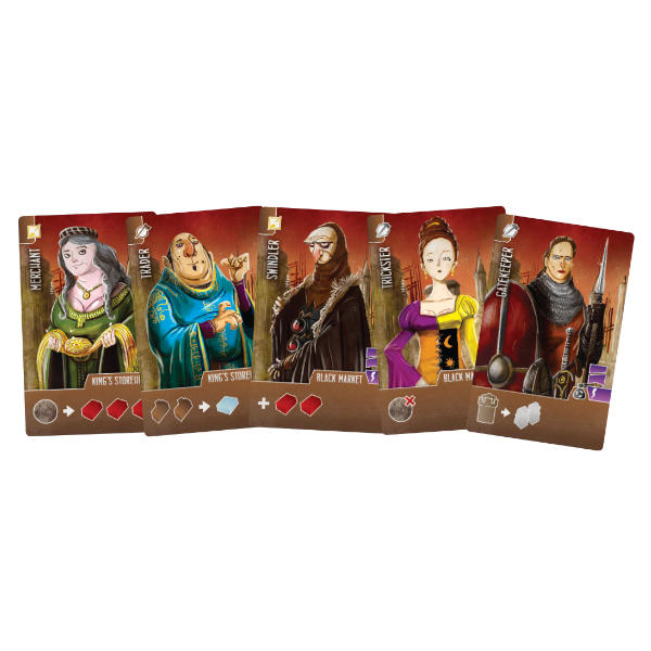 Architects of the West Kingdom Board Game cards.