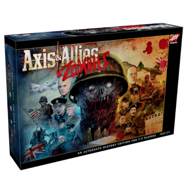 Axis and Allies and Zombies Front cover.