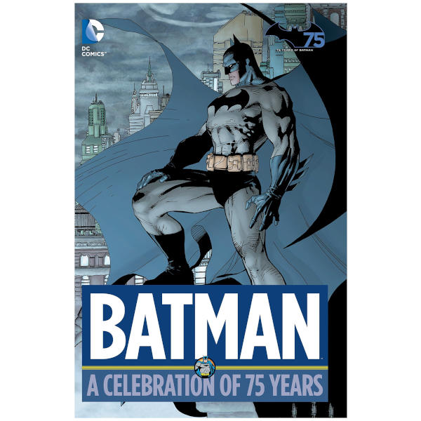 Batman a Celebration of 75 Years HC Cover.