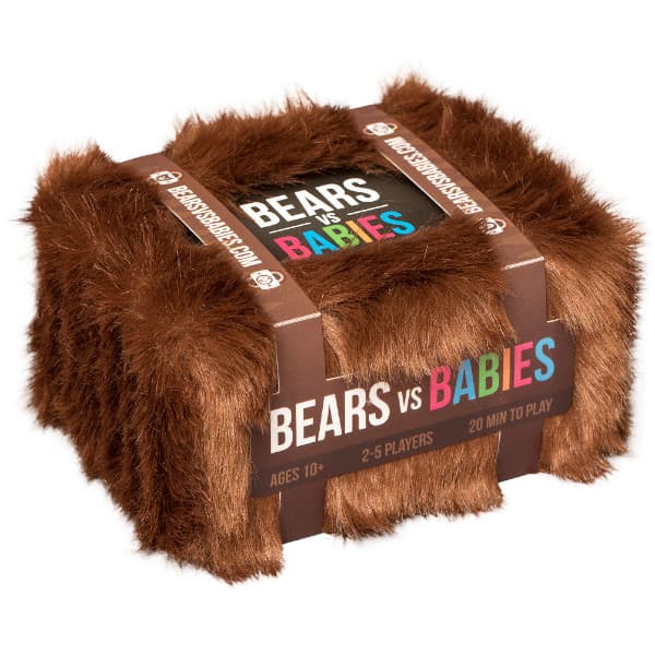 Bears vs Babies Card Game box cover.