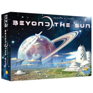 Beyond the Sun Board Game box cover.