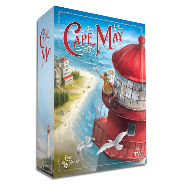 Cape May Board Game front cover.