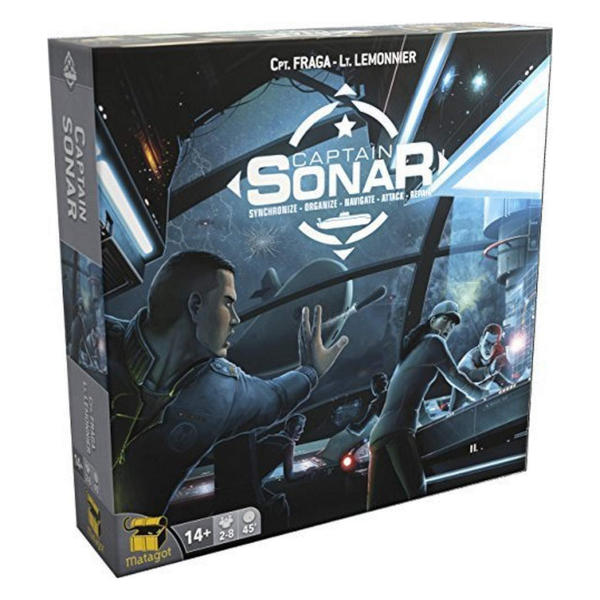 Captain Sonar Board Game box cover.
