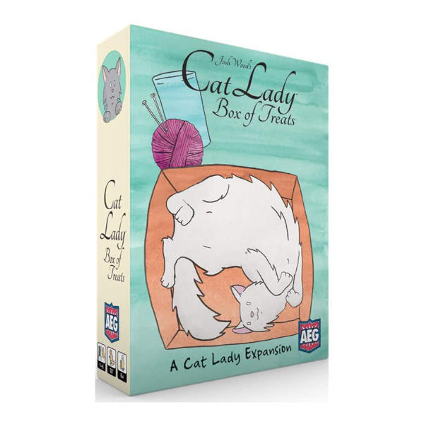 Cat Lady Box of Treats Expansion box cover.
