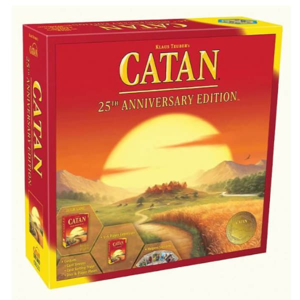 Catan 25th Anniversary Edition Box Cover.