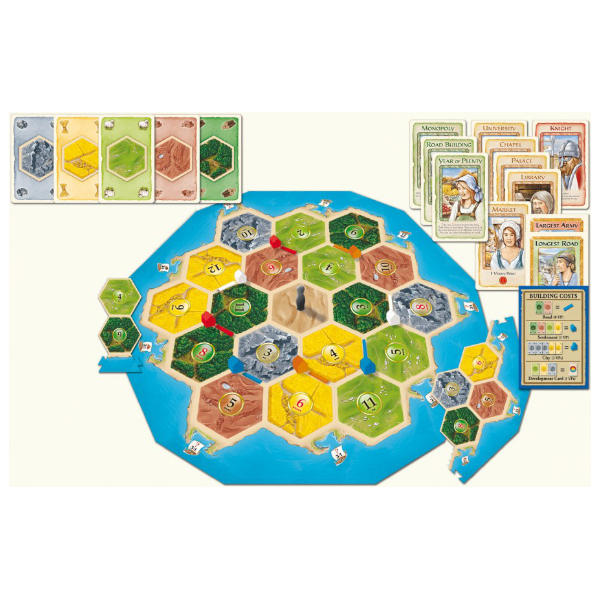 Catan Family Edition Board Game board and components.