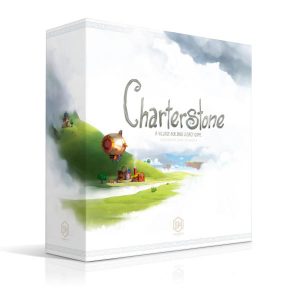 Charterstone Board Game box cover.