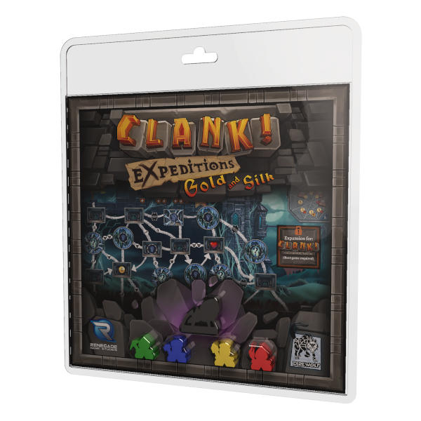 Clank Expeditions Gold and Silk Expansion box cover.