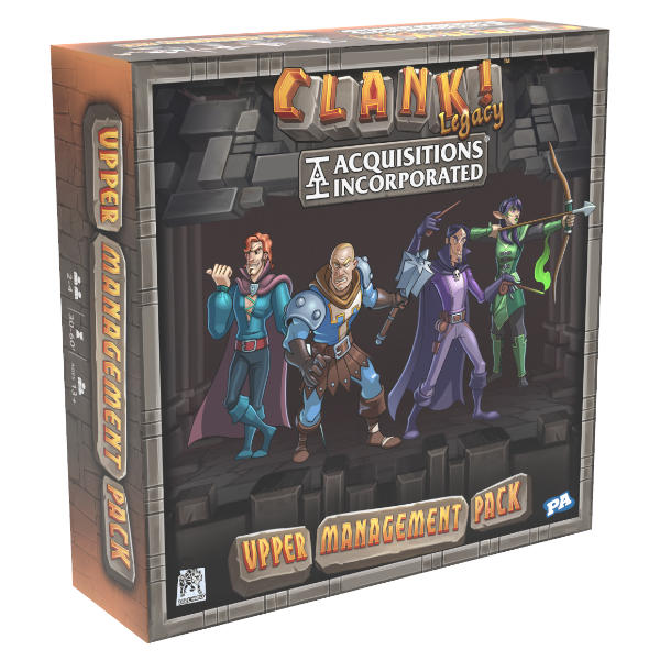 Clank Legacy Acquisitions Incorporated Upper Management Pack box cover.