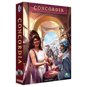 Concordia Board Game box cover.