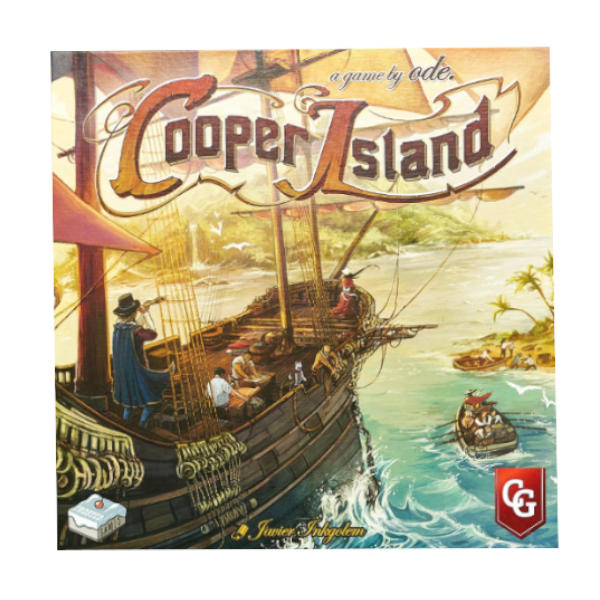 Cooper Island Board Game Box cover.