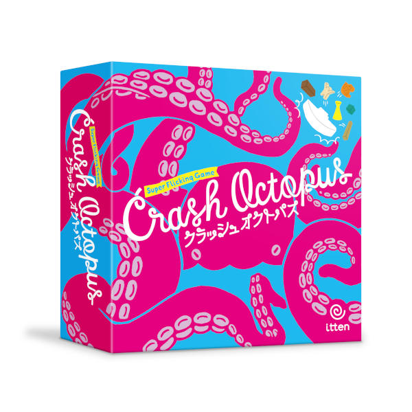 Crash Octopus Board Game box cover.