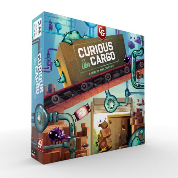 Curious Cargo Board Game box image.