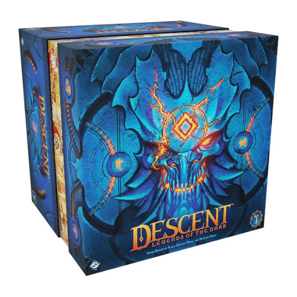 Descent Legends in the Dark board game box cover.