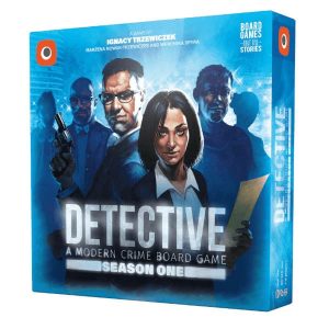 Detective A Modern Crime Board Game Season 1 Front Cover.