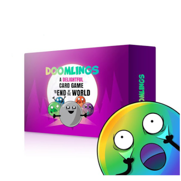 Doomlings Card Game Classic Edition Kickstarter box cover.