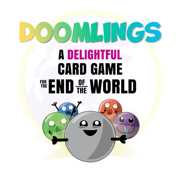 Doomlings Card Game Classic Edition Kickstarter promotional logo.