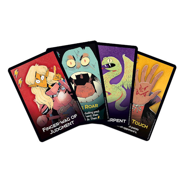 Dungeon Mayhem Card Game cards.