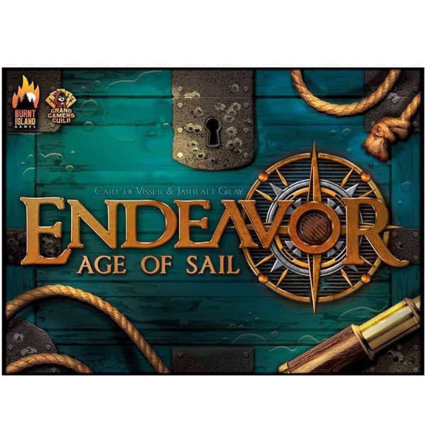 Endeavor Age of Sail Board Game box cover.