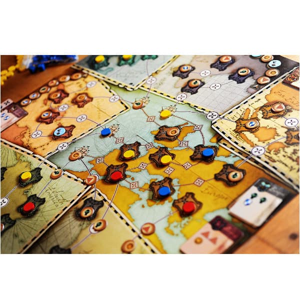 Endeavor Age of Sail Board Game board.