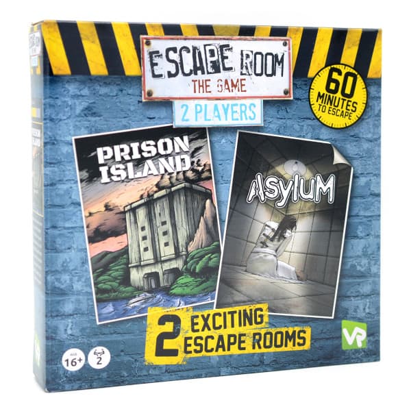 Escape Room the Game 2 Players Asylum box cover.