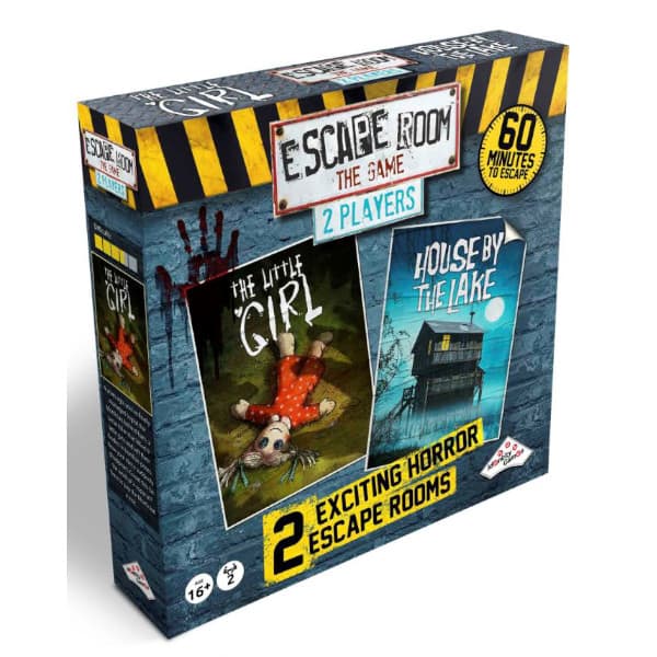 Escape Room the Game 2 Players The Little Girl & House by the Lake box cover.