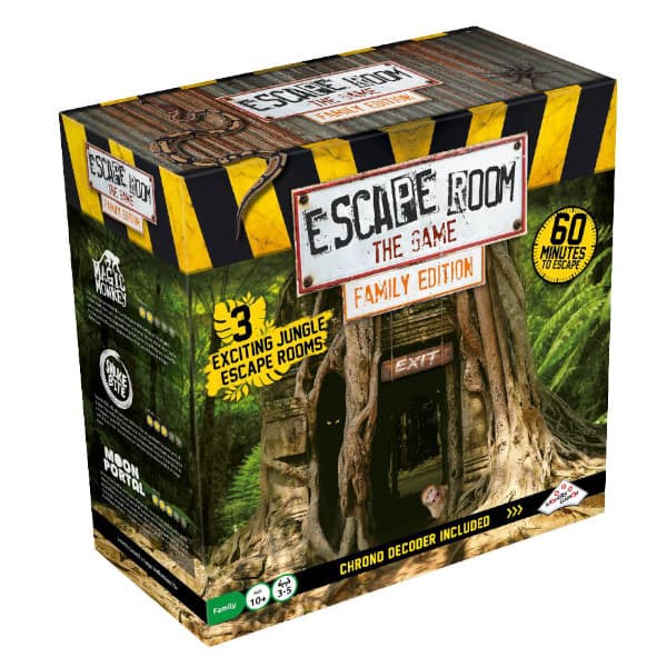 Escape Room the Game Family Edition Jungle box cover.