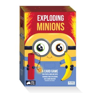 Exploding Minions Card Game box cover.