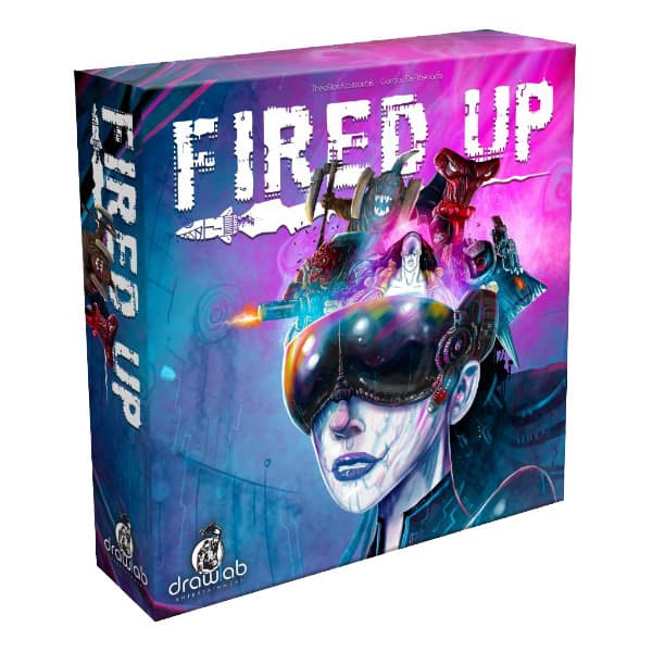 Fired Up Board Game box cover.