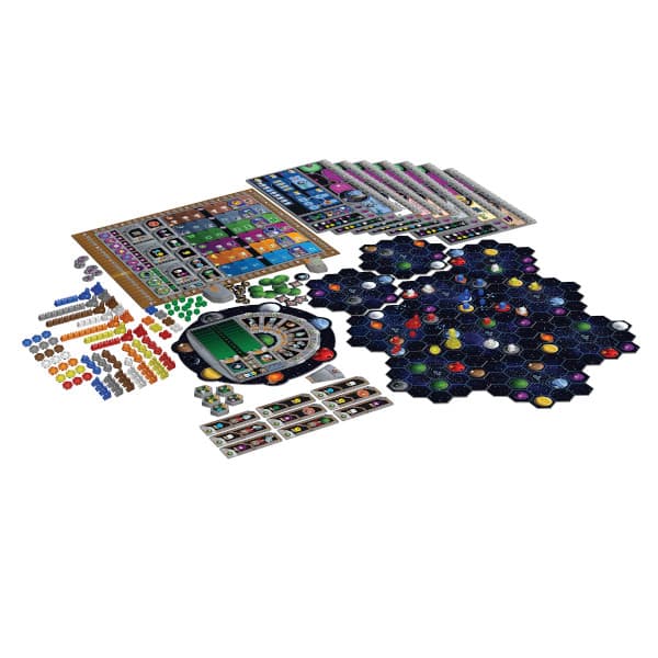 Gaia Project Board Game components.