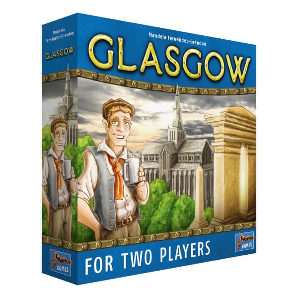 Glasgow Board Game box cover.