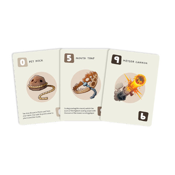 Happy Little Dinosaurs Card Game cards.