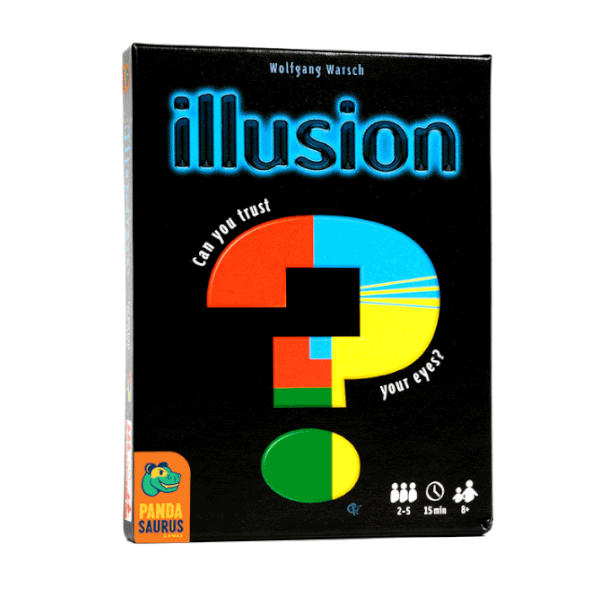 Illusion Card Game box cover.