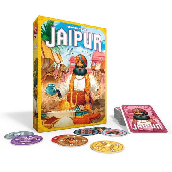 Jaipur Board Game components.