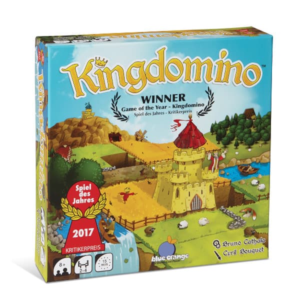 Kingdomino Board game box cover.
