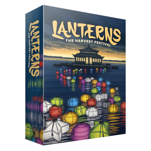 Lanterns the Harvest Festival Board game box cover.