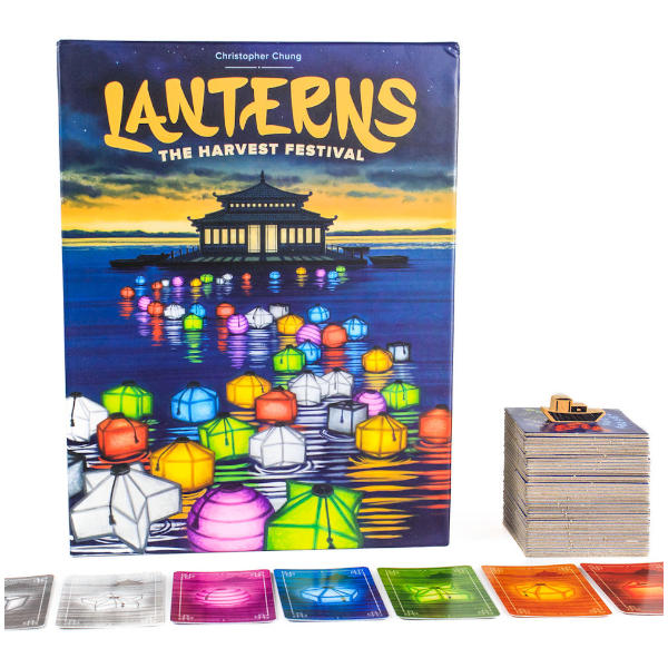 Lanterns the Harvest Festival Board game components and gameplay.