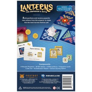 Lanterns the Emperors Gifts Expansion back of box.