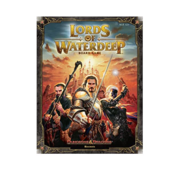 Lords of Waterdeep Board Game front cover.
