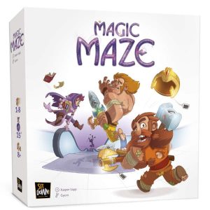 Magic Maze Board Game box cover.