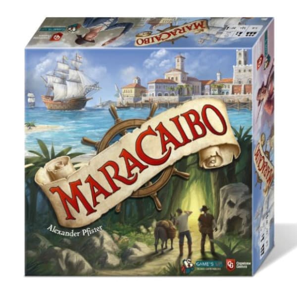 Maracaibo Board Game front cover.