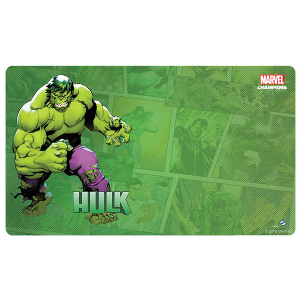Marvel Champions Hulk Game Mat.