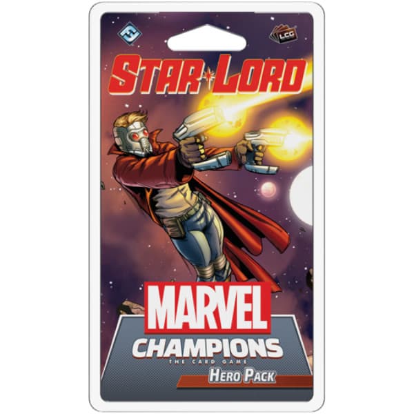 Marvel Champions Star Lord Hero Pack front cover.