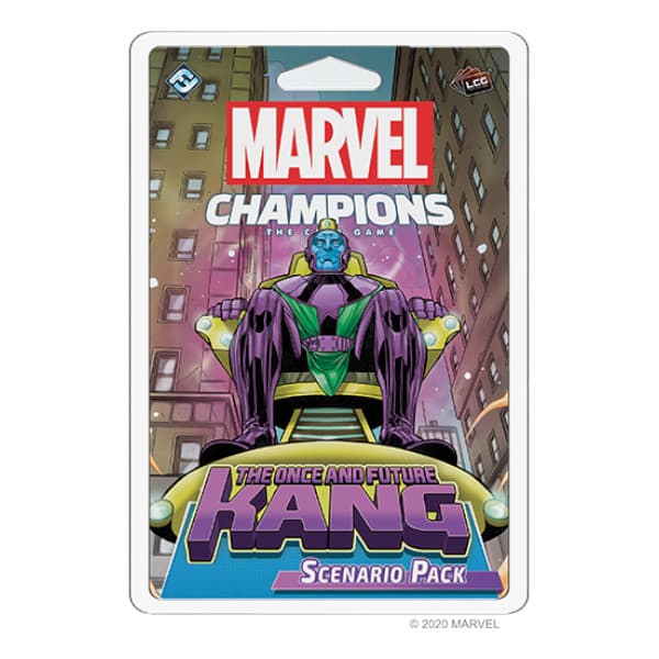 Marvel Champions the Once and Future Kang Scenario Pack cover.