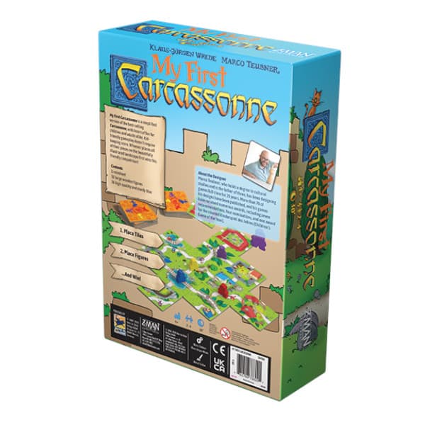 My First Carcassonne Board Game back cover.
