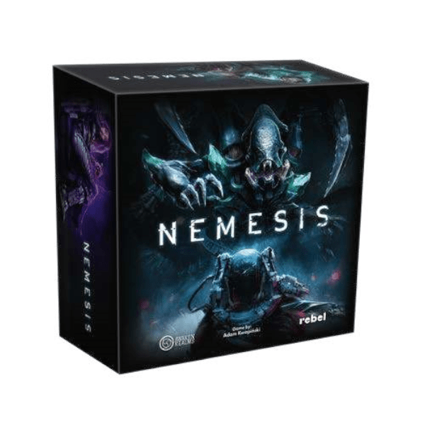 Nemesis Board Game box cover.