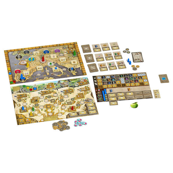 Newton Board Game components.