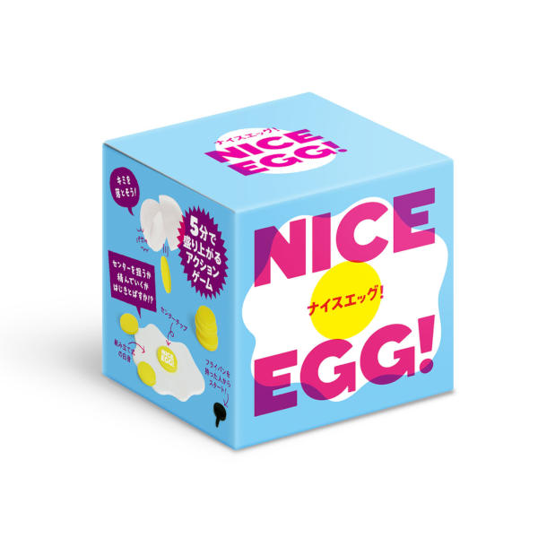 Nice Egg Game box cover.
