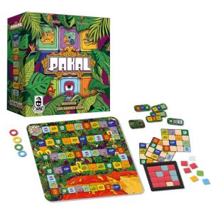 Pakal Board Game box and components.